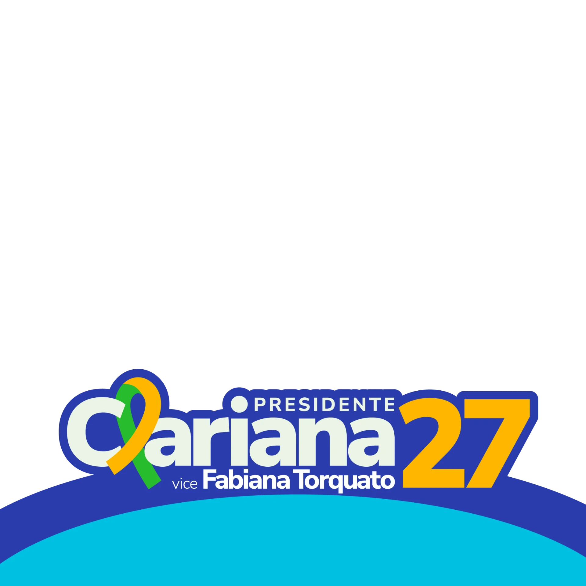 Moldura Selo Clariana 27 da campanha Clariana 27